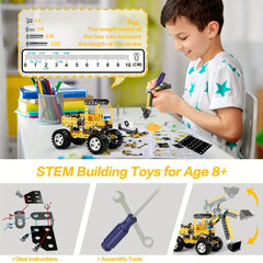 256pc Metal Construction Model Kit Building Blocks DIY Educational
