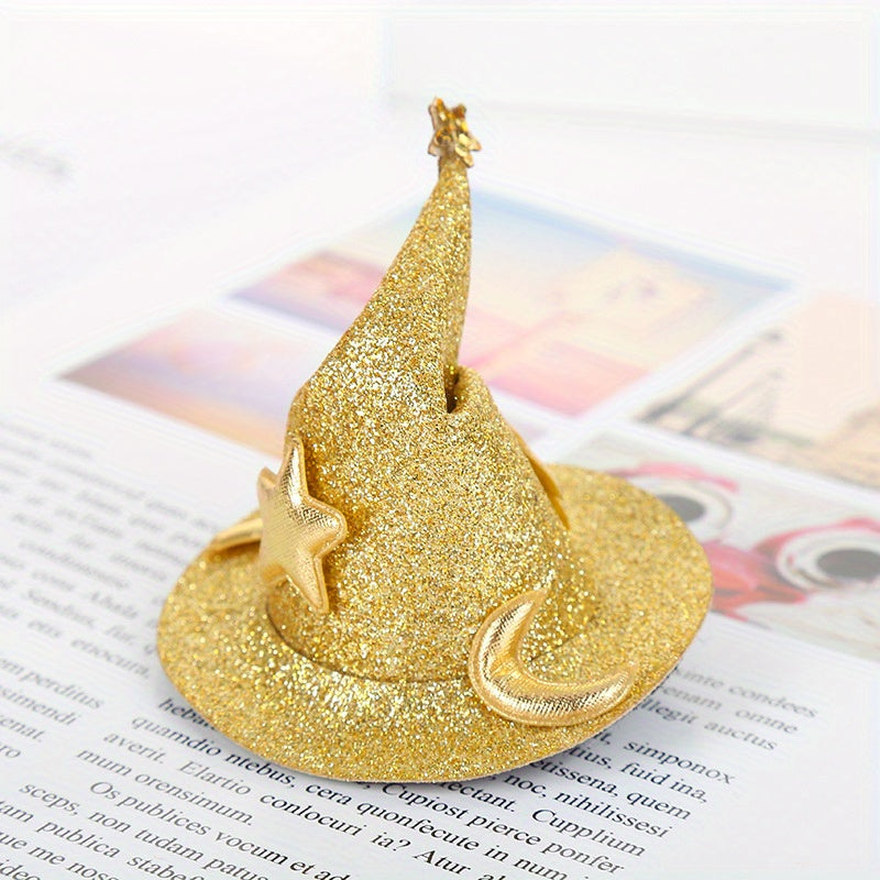 Halloween Small Top Hat Hairpin Witch Hat DIY Hair Accessories