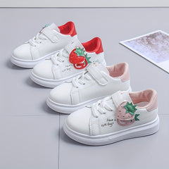 Girl's Solid Skate Shoes Comfy Non Slip Stree Style Sneakers