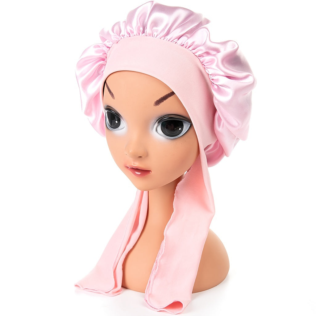 Baby Satin Bonnet Sleeping Cap for Boys and Girls