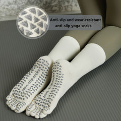 Women's Yoga Socks Five-Toe Split Non-Slip Gripper Socks