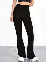 Bootcut Yoga Pants High Waist Butt Lifting Flare Pants Women's Activewear