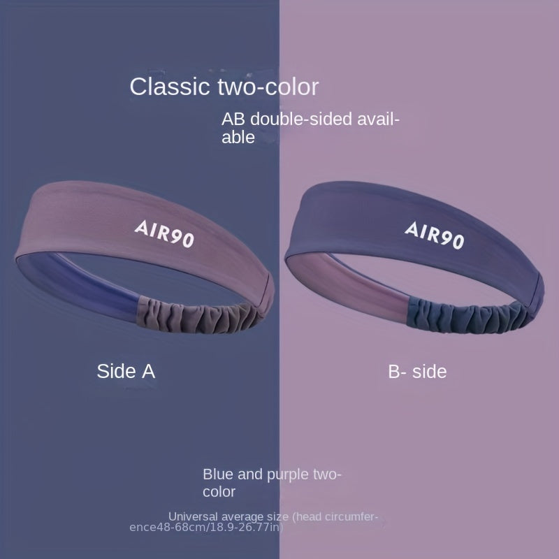 Elastic Solid Head Band for Women Workout Hair Bands