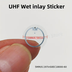 10pcs RFID UHF Tags Long Range Sticker Wet Inlay 860-960mhz