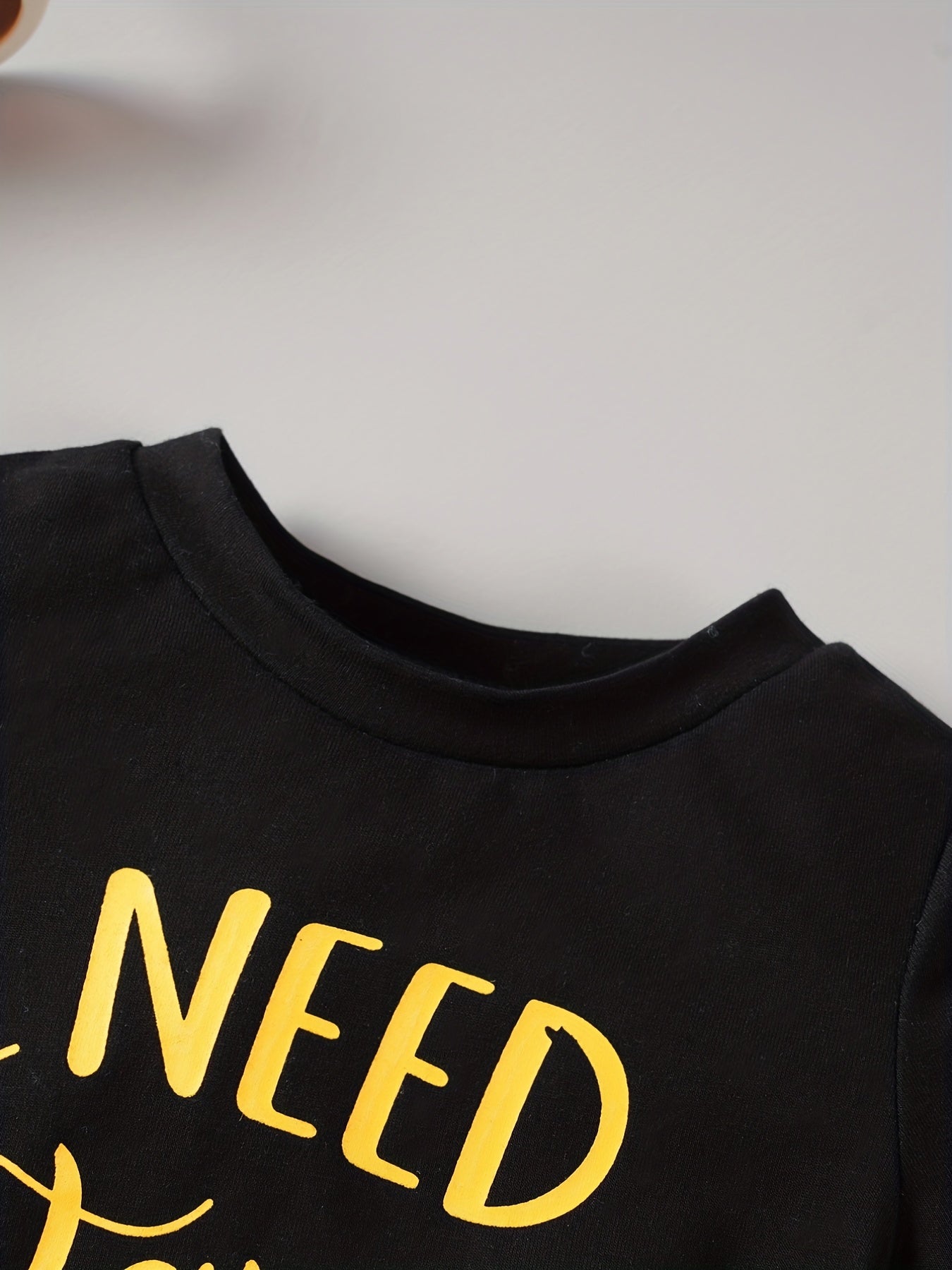 Baby Casual Vitamin Sun Round Neck T shirt Clothes