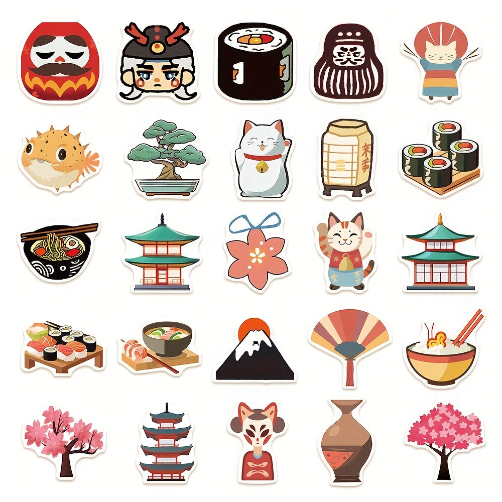 50pcs Western Culture Graffiti Stickers for Laptop Helmet Water Cup Decoration