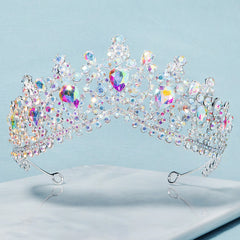 Rhinestone Baroque Crown Hairband Headband Party Favor Decorations