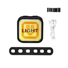 USB Rechargeable LED Bike Tail Light for Safety and Visibility