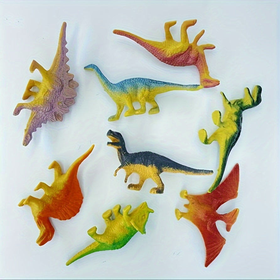 16pcs Dinosaur Toy Model Package for Education