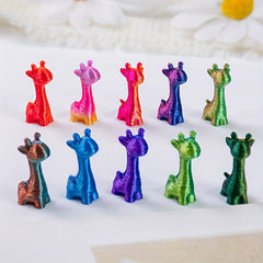 3D Printed Giraffe Desk Ornaments - Ideal Office Decor & Party Favors