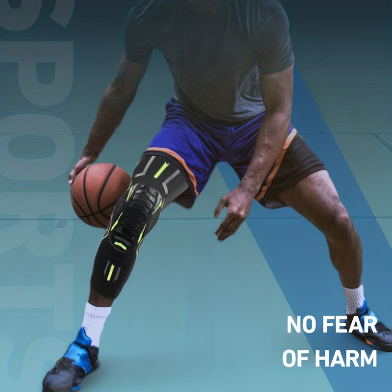 Soccer Leg Pads Knee Shin Guards High Elasticity Breathable Anti Collision Knee