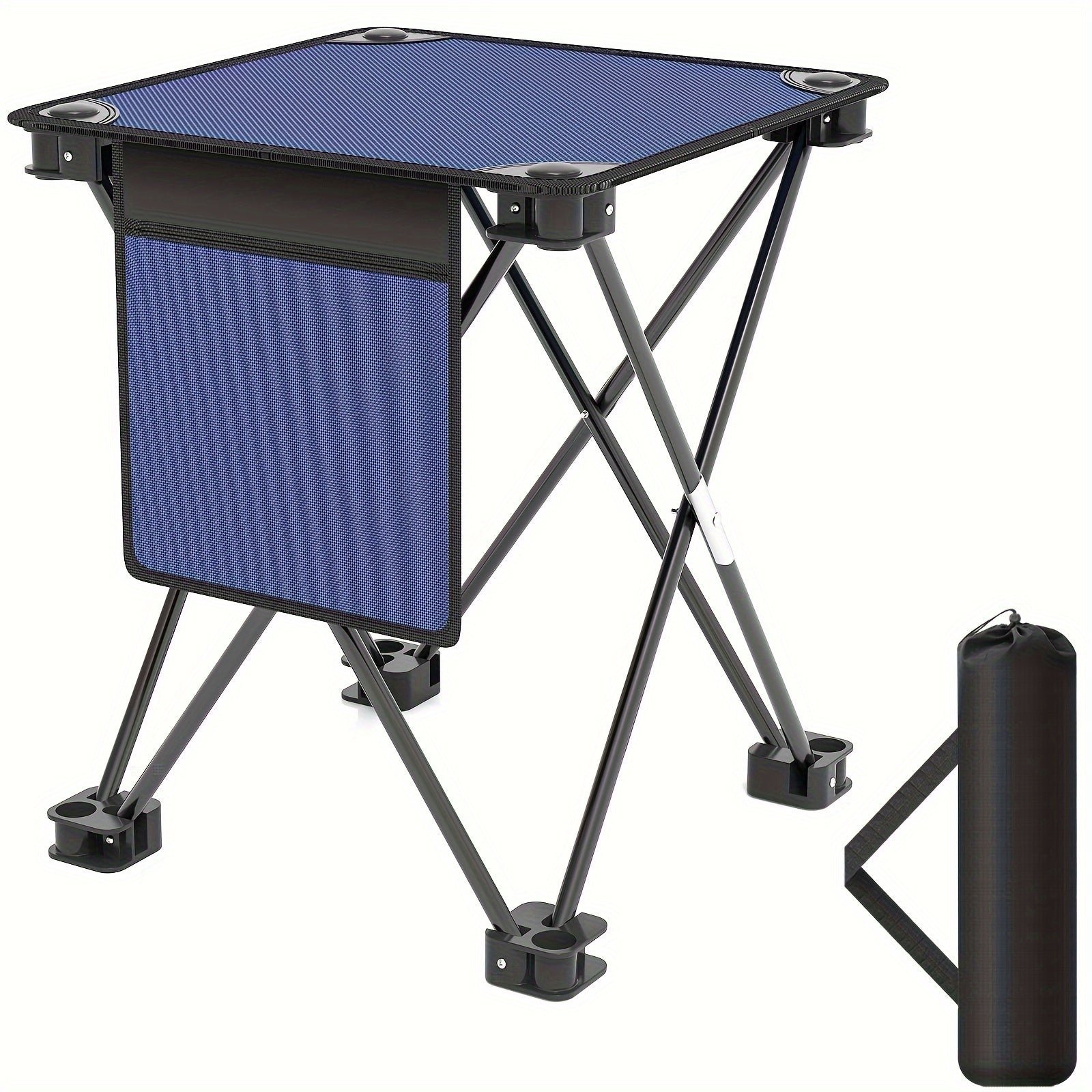 Camping Folding Stool Carry Bag Portable Outdoor Hiking Fishing BBQ Beach