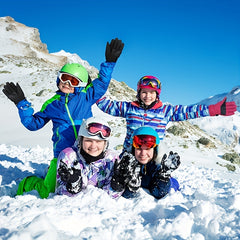 Kids Skiing Gloves Waterproof Winter Warm Gloves for 2-6 Years Old