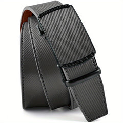 Men's Ratchet Belt Dress 4 Leather Jeans Micro Adjustable Belt