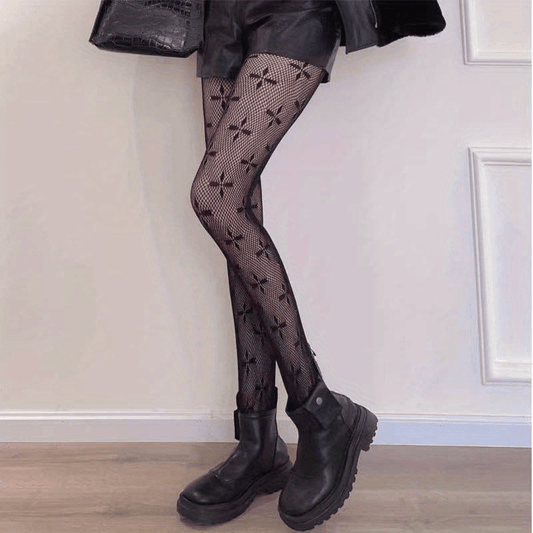 Girls Kids Cross Pattern Fishnet Pantyhose Children s Stockings