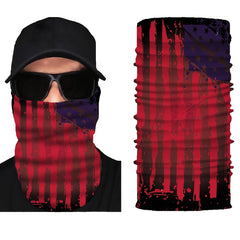 Red Flag Neck Gaiter Sun Protection Dust Mask