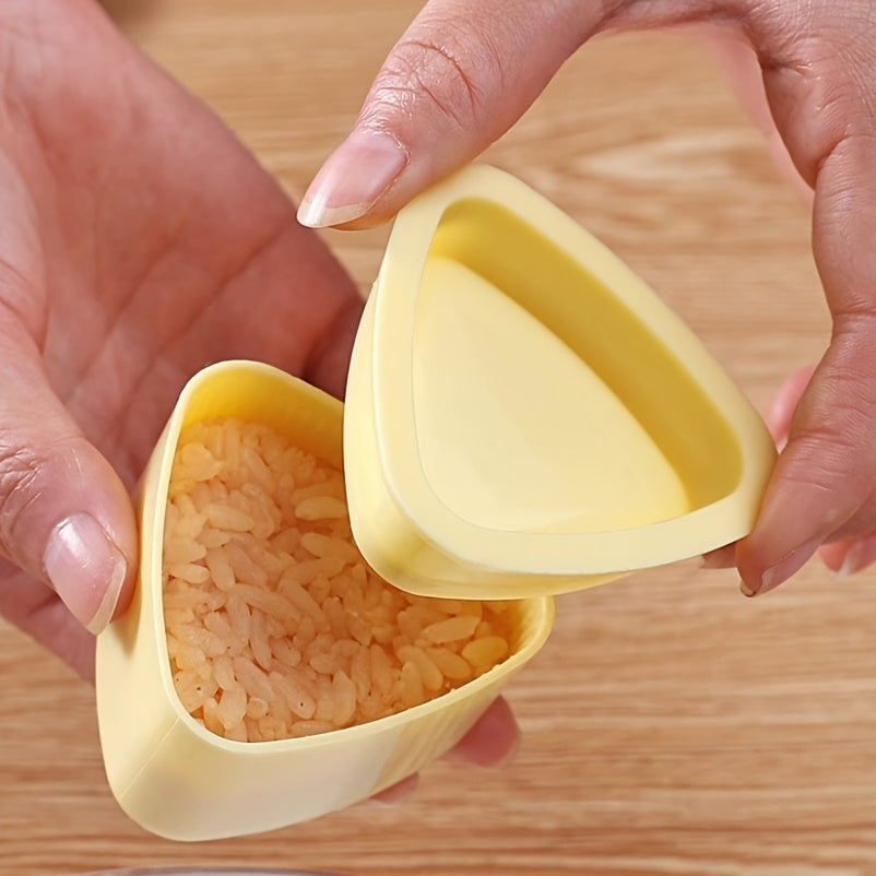 2pcs Triangle Sushi Mold Rice Ball Maker