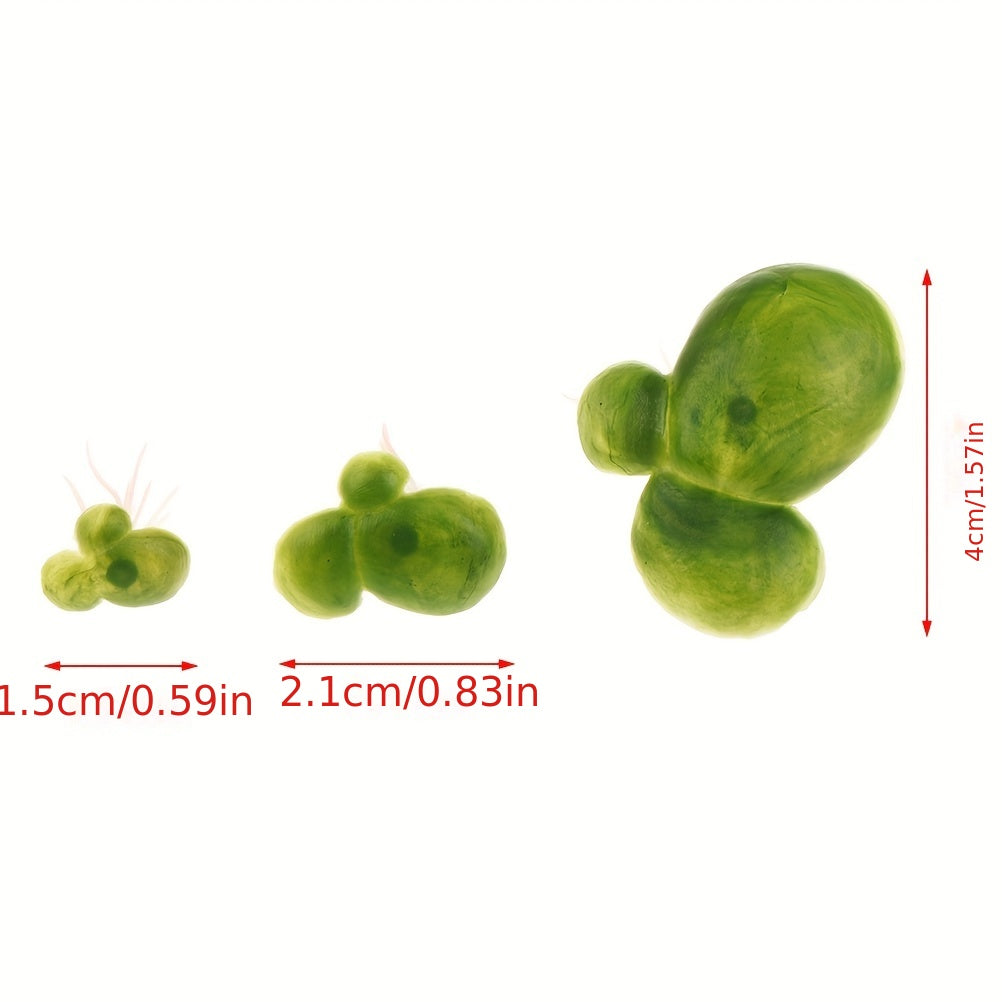 Artificial Floating Duckwees With Leaves for Pond Fish Tank Aquarium Decoration