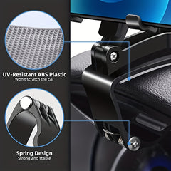 Car Phone Holder Multifunctional Navigation Clip Support Frame
