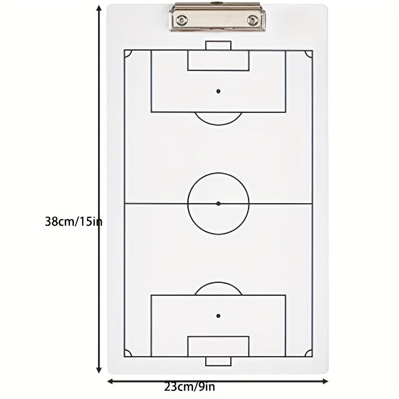 Football Tactics Board Dry Erase Coaching Strategy Board