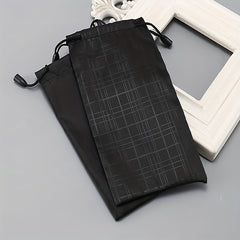 1pc Glasses Bag Protective Sleeve Bag Mirror Cloth Sunglasses Bag For Men