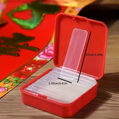 60pcs Double Sided Adhesive for Couplet - Transparent