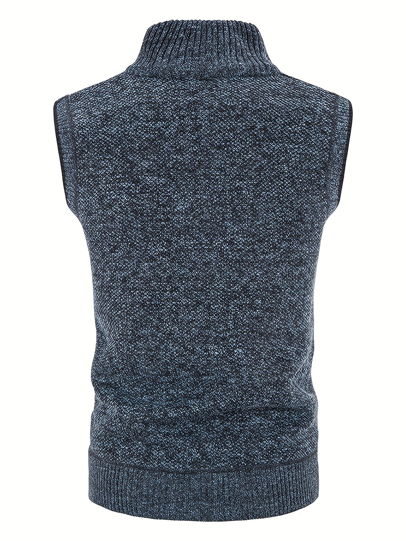 Knitted Sleeveless Cardigan Sweaters Men's Vests for Fall Winter