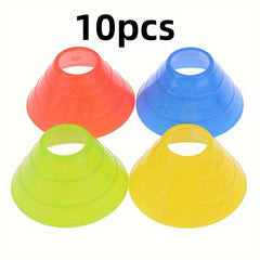 Football Training Marker Cones Site Marking Tools Set