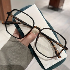 Clear Lens Glasses Women Men Anti Light Glasses