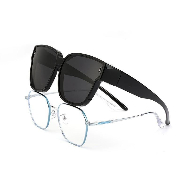 Men's Square Polarized Sunglasses UV Protection