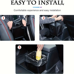 Foldable Car Trash Bag Hanging Waterproof Leak proof Storage Bag