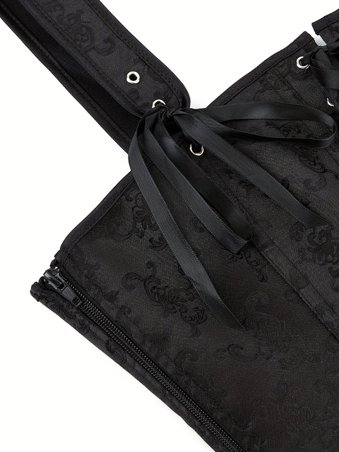 Waist Shaping Tied Shapewear Bustiers Gothic Corset Tank Top