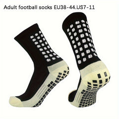 Non Slip Football Socks for Soccer Rugby Basketball Running EU35-39 Kids EU38-44