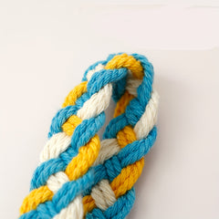 Boho Flower Keychains & Wristbands for Girls