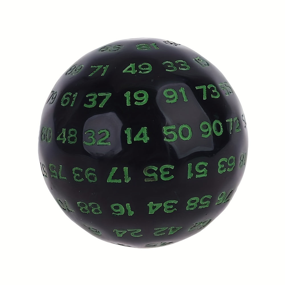 1pc 100 sided Numbers 1 100 Dice D100 Large Ball Game Dice Collectible Dice
