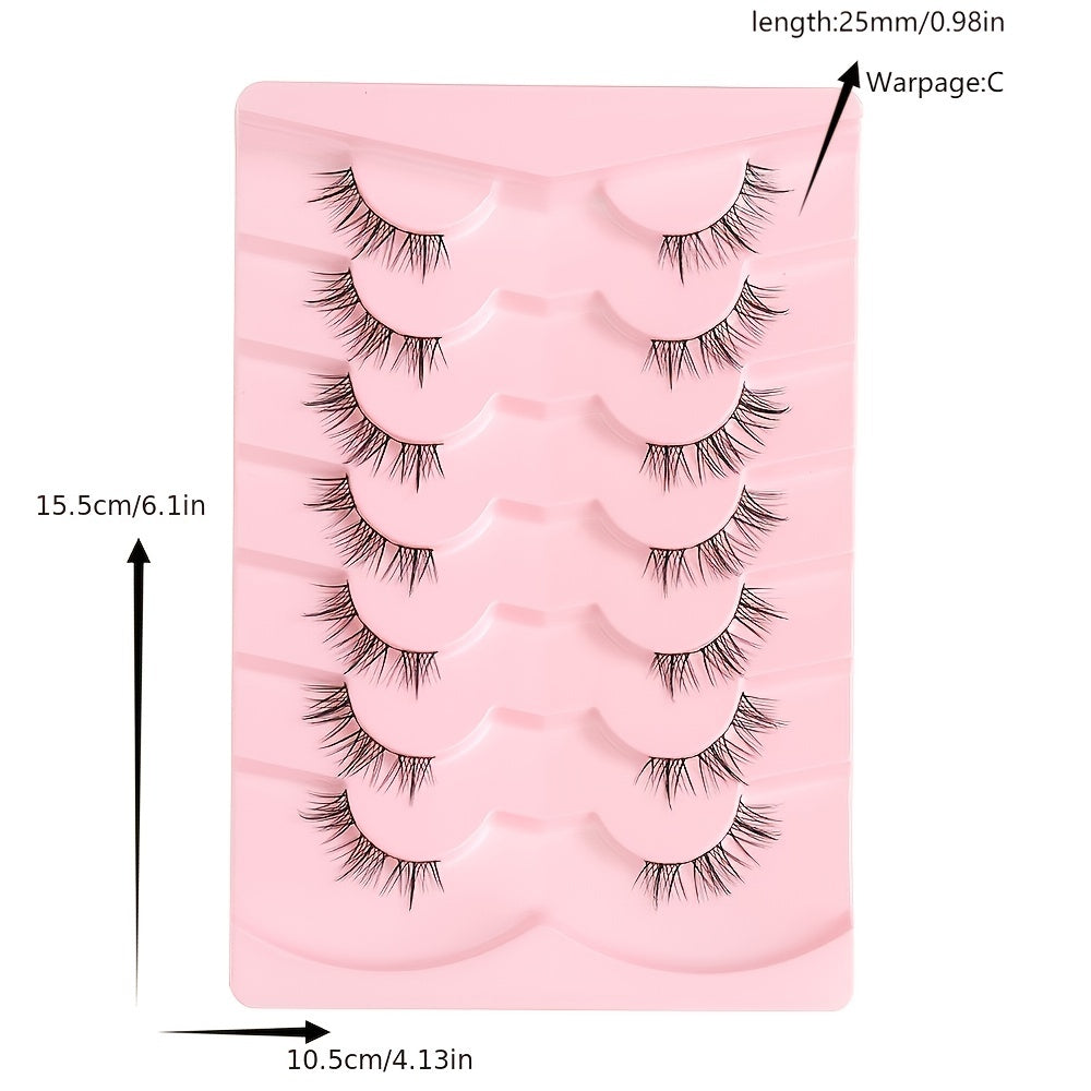 Mixed Style Thick False Eyelashes for Cosplay Makeup