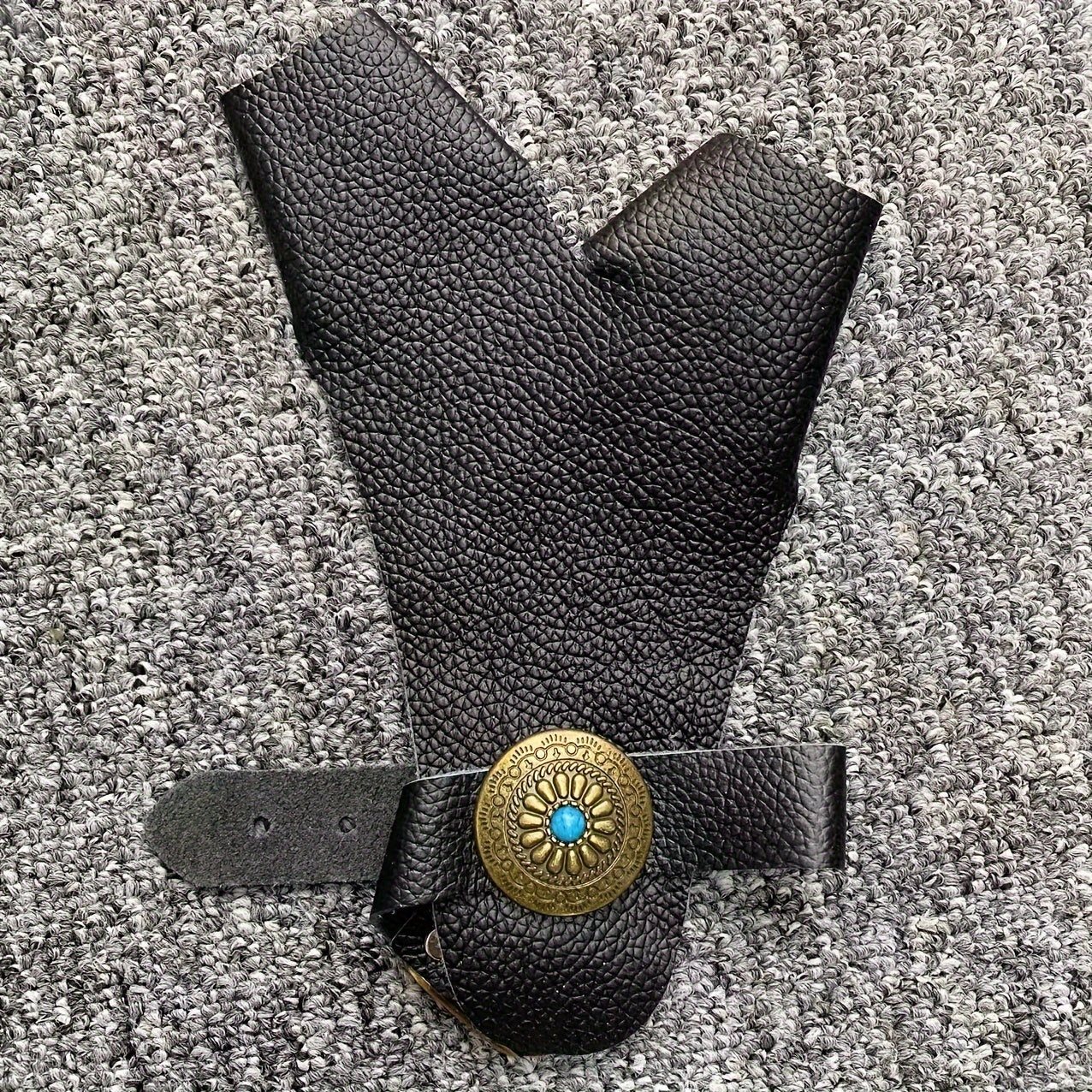 Archery Hand Guard Leather Finger Protector Longbow Glove