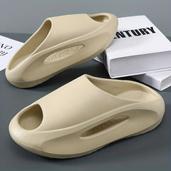 Women's Summer Solid Beach Slippers Comfortable Outdoor Sports Slippers