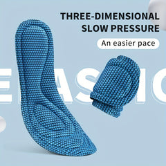Sports Shock Absorption Insoles High Elastic Deodorant Comfortable Running