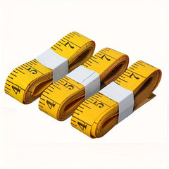 3pcs 120Inch Soft Tape Measure Double scale For Outdoor Camping