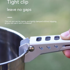 Anti Scalding Pot Clamp for Picnic BBQ