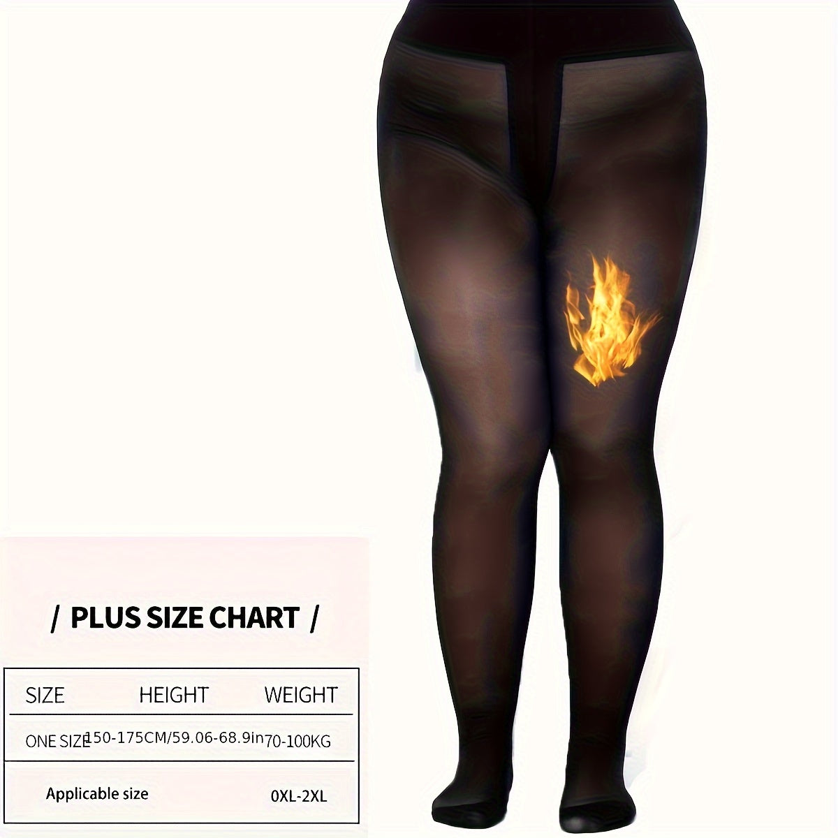 Women's Plus Two Tone Fishnet Pantyhose