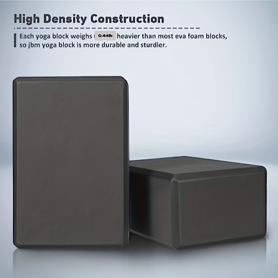 1pc Non Slip High Density Yoga Blocks for Enhanced Yoga Pilates and Meditation