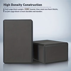 1pc Non Slip High Density Yoga Blocks for Enhanced Yoga Pilates and Meditation