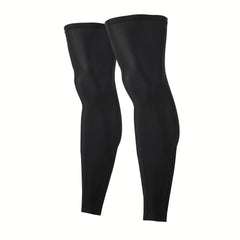 Breathable Anti UV Compression Leg Sleeves for Sports