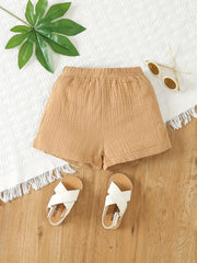 Toddler Baby Shorts Casual Solid Short Pants
