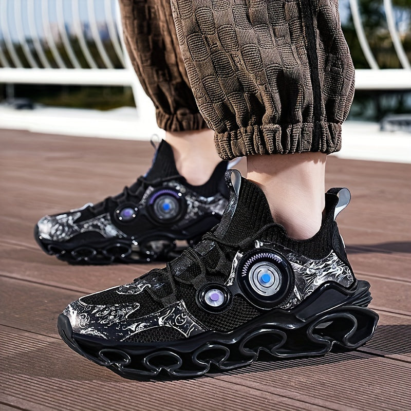 Men's Breathable Blade Sneakers For Jogging Tennis Gym