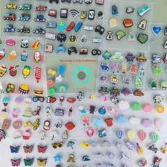26pcs Letter & 11 Pcs Number Bag Decor Portable Mini Beach Accessories