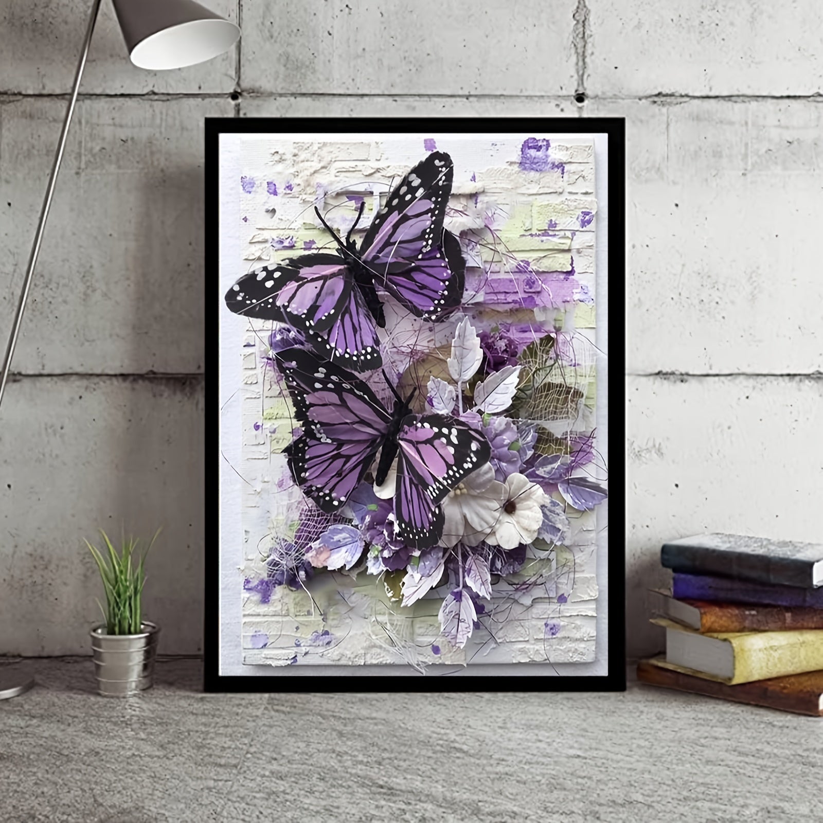 Butterfly Rhinestone Diamond Painting Kit - DIY Arts and Crafts