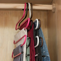 S-shaped Magic Iron Pants Rack Stainless Steel Pants Rack